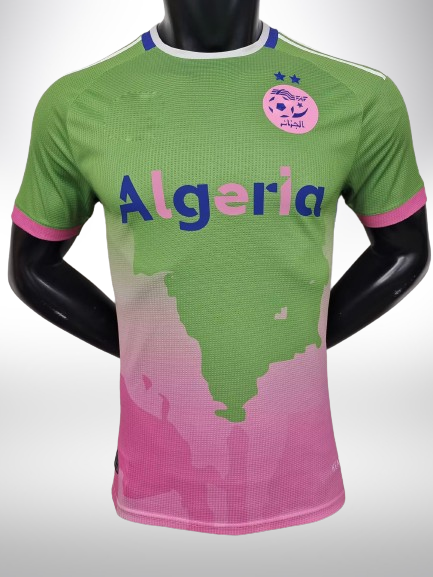 Algerien – Sondertrikot „grün, rosa“ 2024/2025