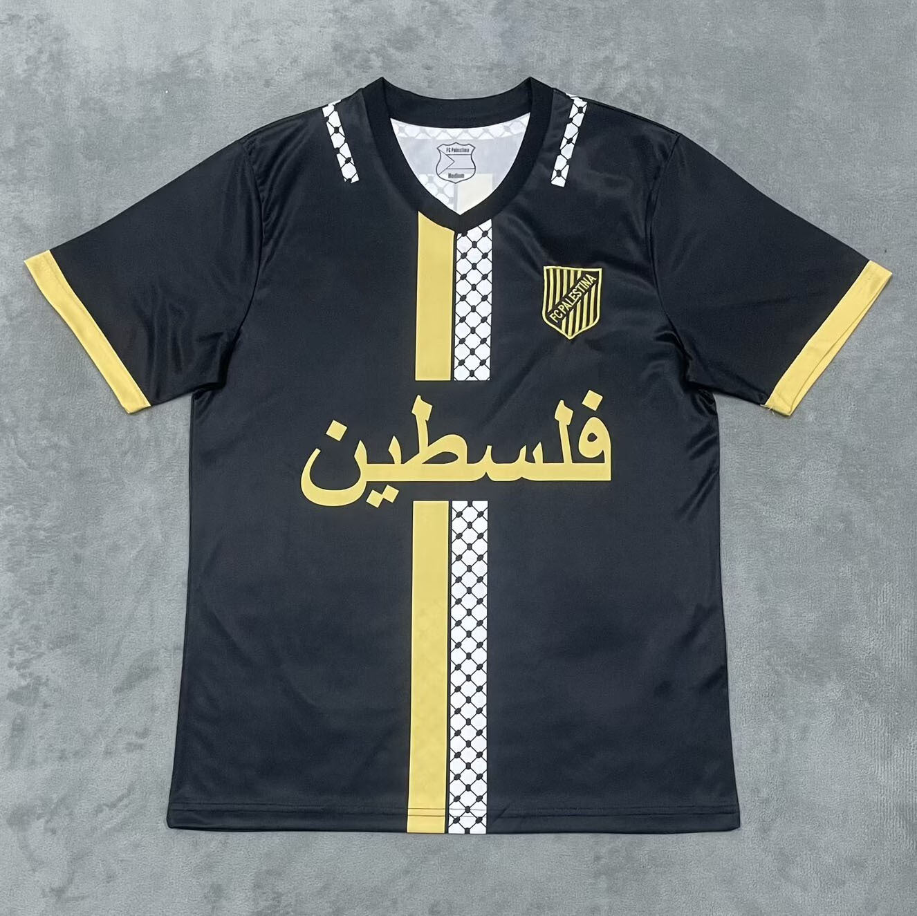 FC Palestine – spezielles „schwarzes“ Trikot 2024/2025